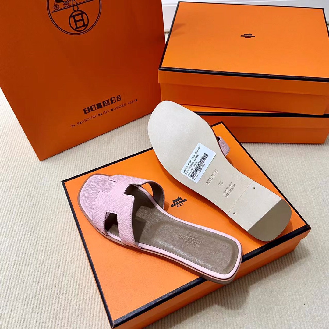 에르메스 올수공 오란 슬리퍼 샌들 앱송 53